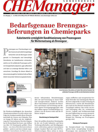 Bedarfsgenaue Brenngaslieferungen in Chemieparks